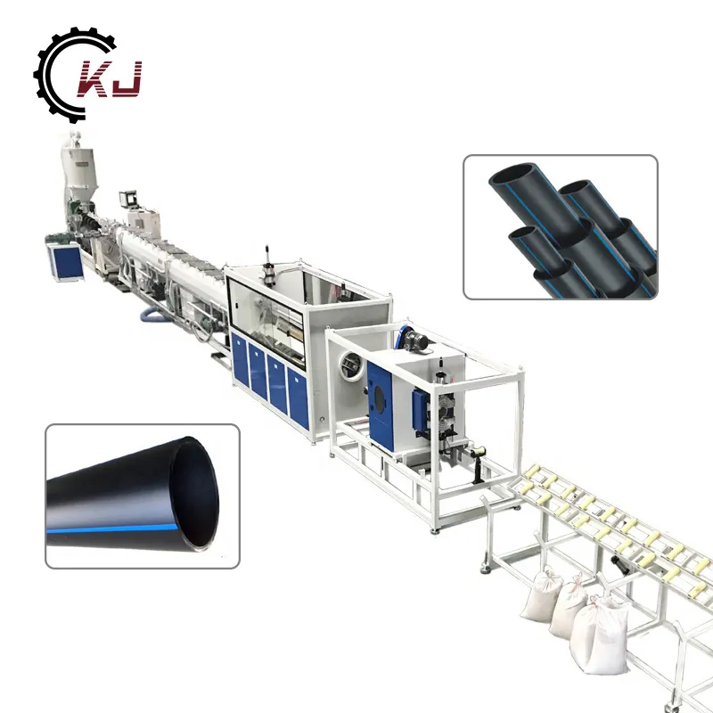 What are the precautions for maintenance of plastic pipe production lines?