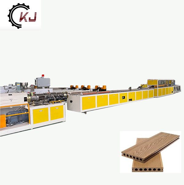 PP PE WPC outdoor decking making machine