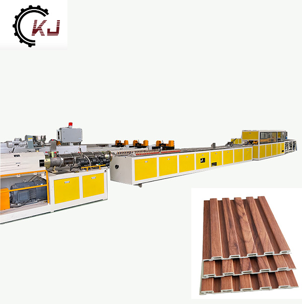 Wood plastic composite profile making machine